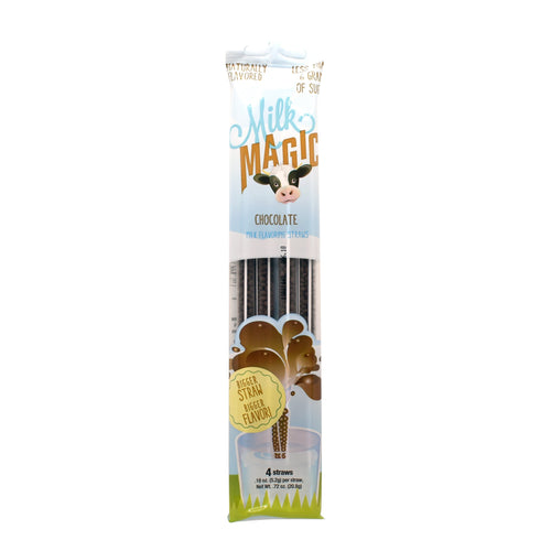 Chocolate Milk Magic Straws