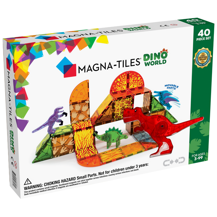 Magna Tiles Dino 40 Piece Set