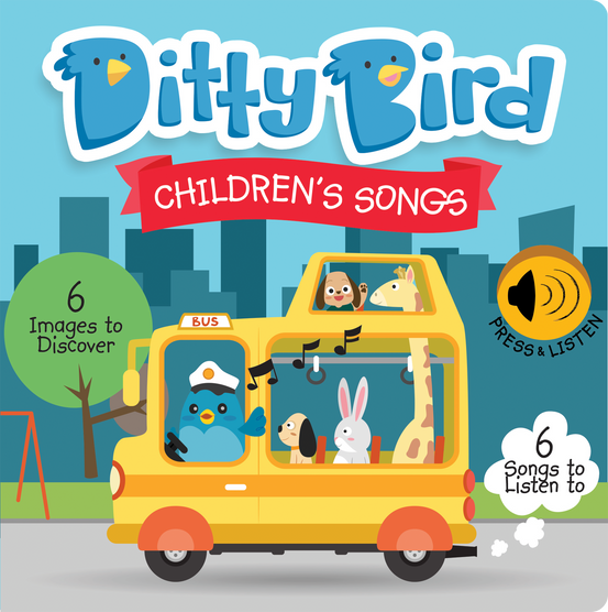Ditty Bird Children's Songs Sound Book