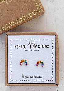 Rainbow Perfect Tiny Studs