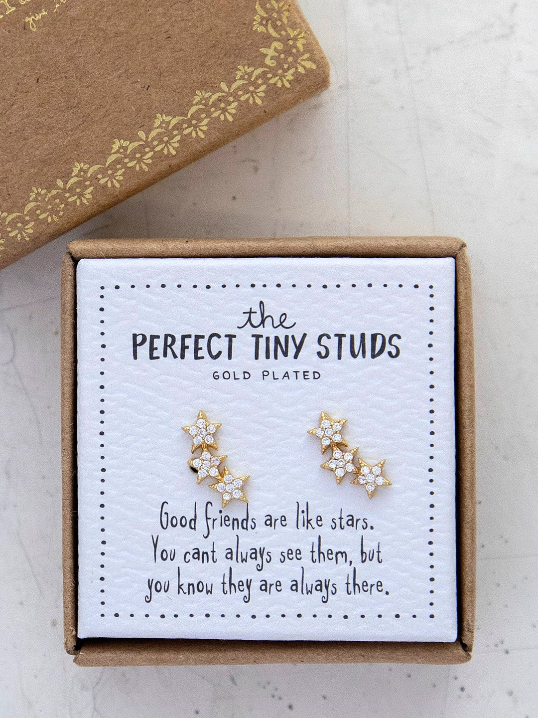 Stars Perfect Tiny Studs Earrings