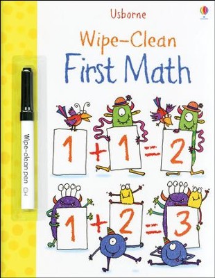 Wipe Clean First Math