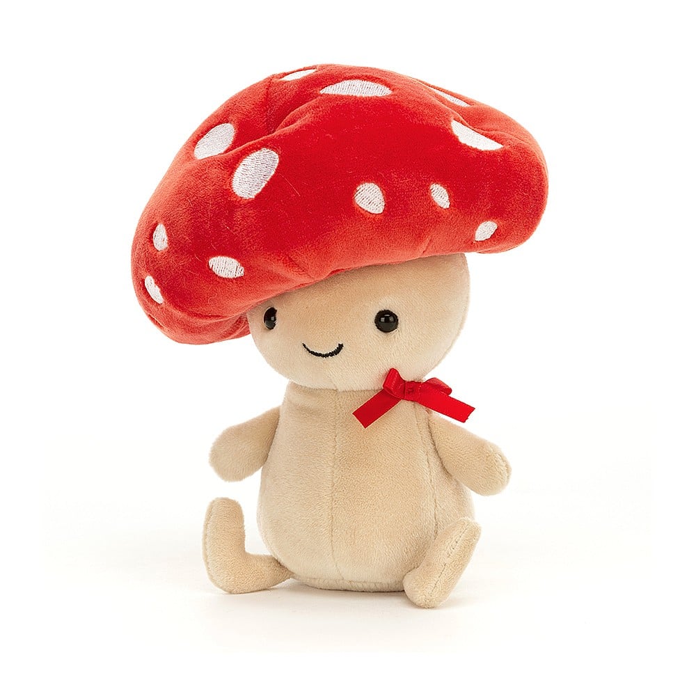 Fun Guy Robbie Mushroom Red JellyCat