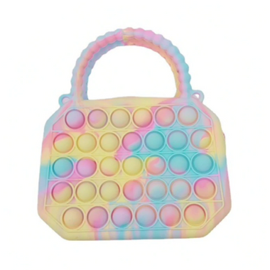 Fidget Pop Pastel Tie Dye Purse