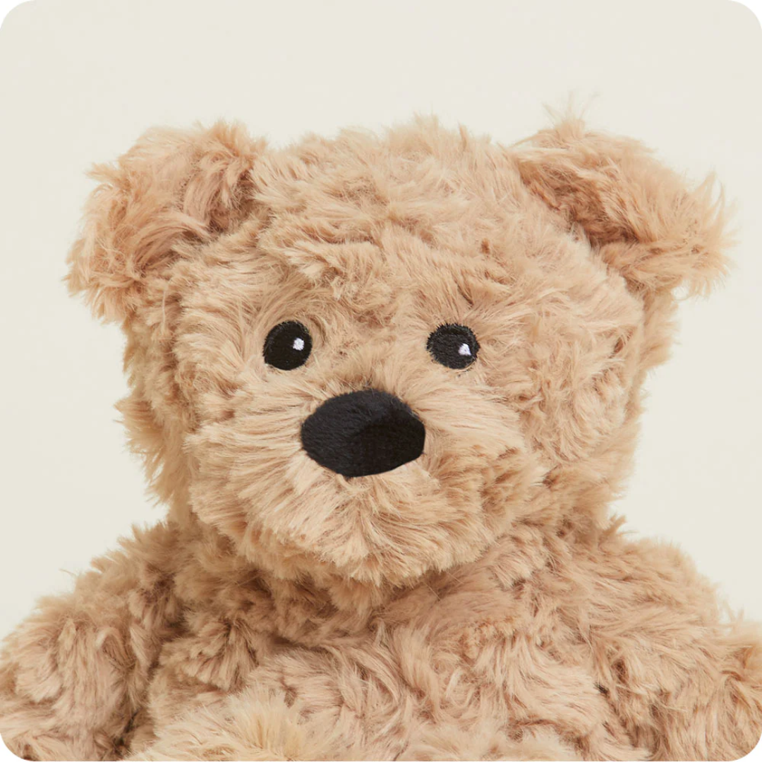 Brown Curly Bear Junior Warmie