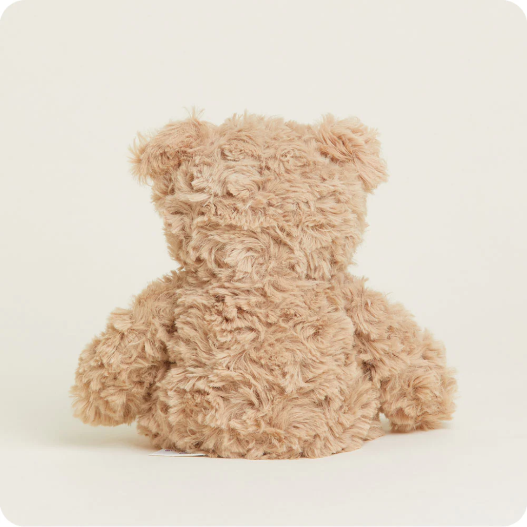 Brown Curly Bear Junior Warmie