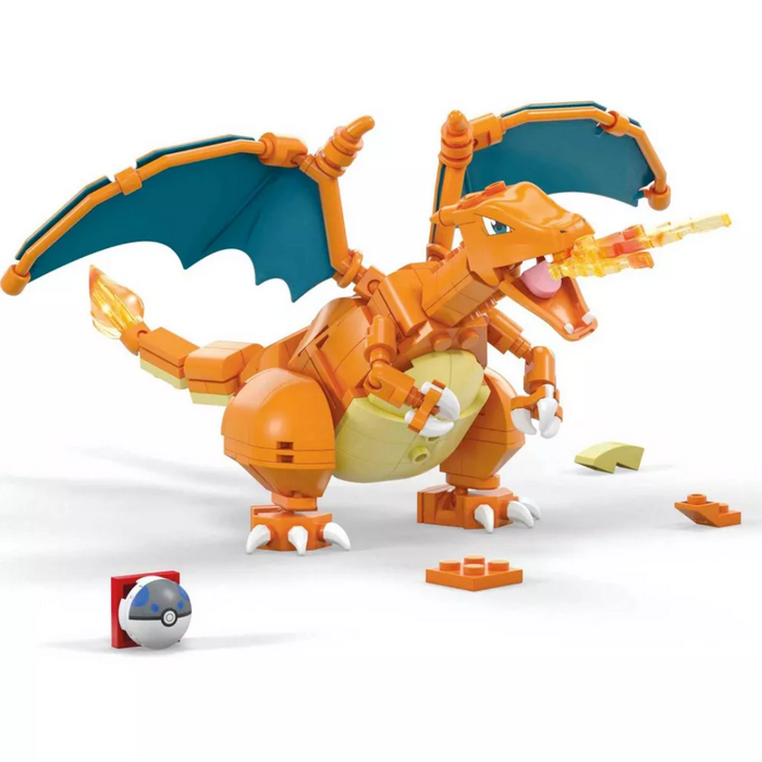 Mega Pokémon Charizard Building Set — Learning Express Gifts