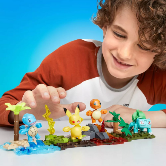 Mega Pokémon Kanto Region Team Construction Set