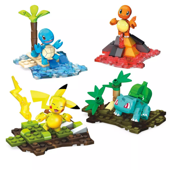 Mega Pokémon Kanto Region Team Construction Set