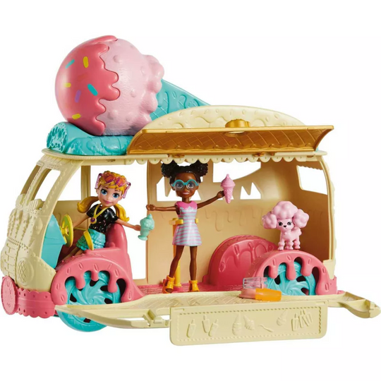 Polly Pocket Tiny Treats Ice Cream Truck Playset