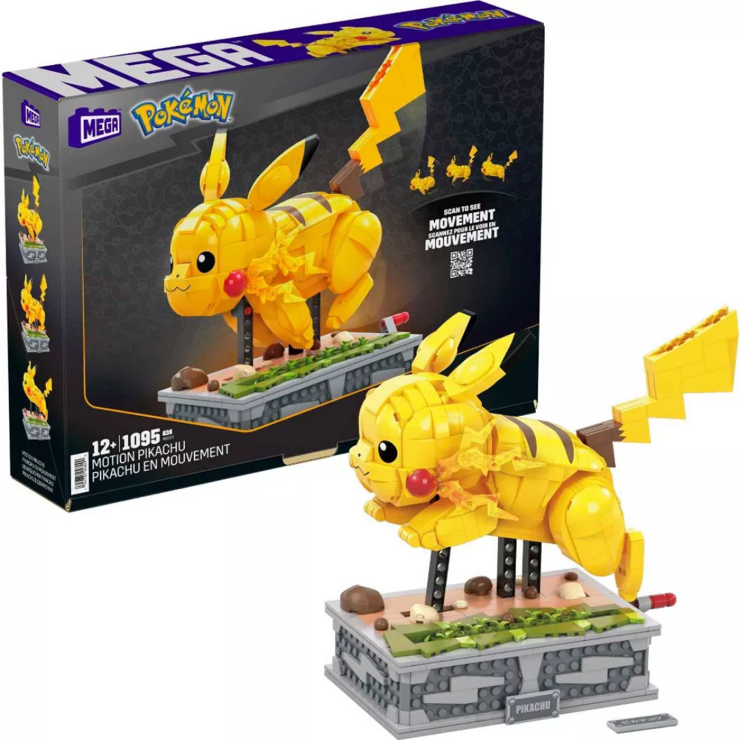 MEGA Pokémon Motion Pikachu Mechanized Building Set