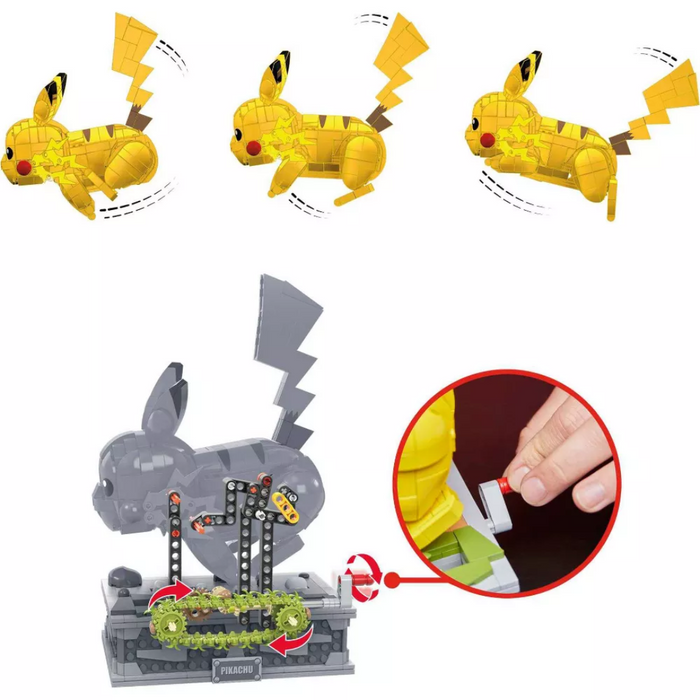 MEGA Pokémon Motion Pikachu Mechanized Building Set