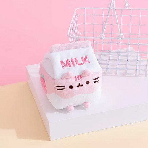 Pusheen Strawberry Milk Sips Plush