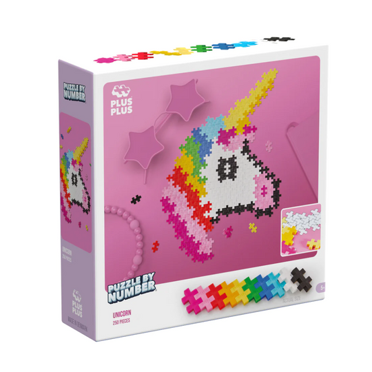 Puzzle By Number® - 250 Piece Unicorn