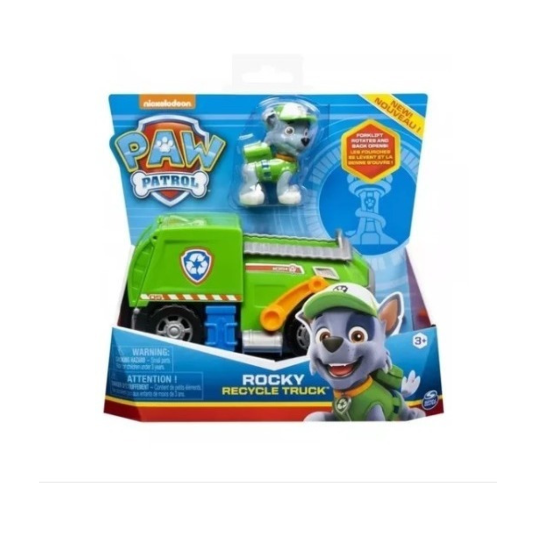 Paw Patrol Vehicle with Collectible Figure