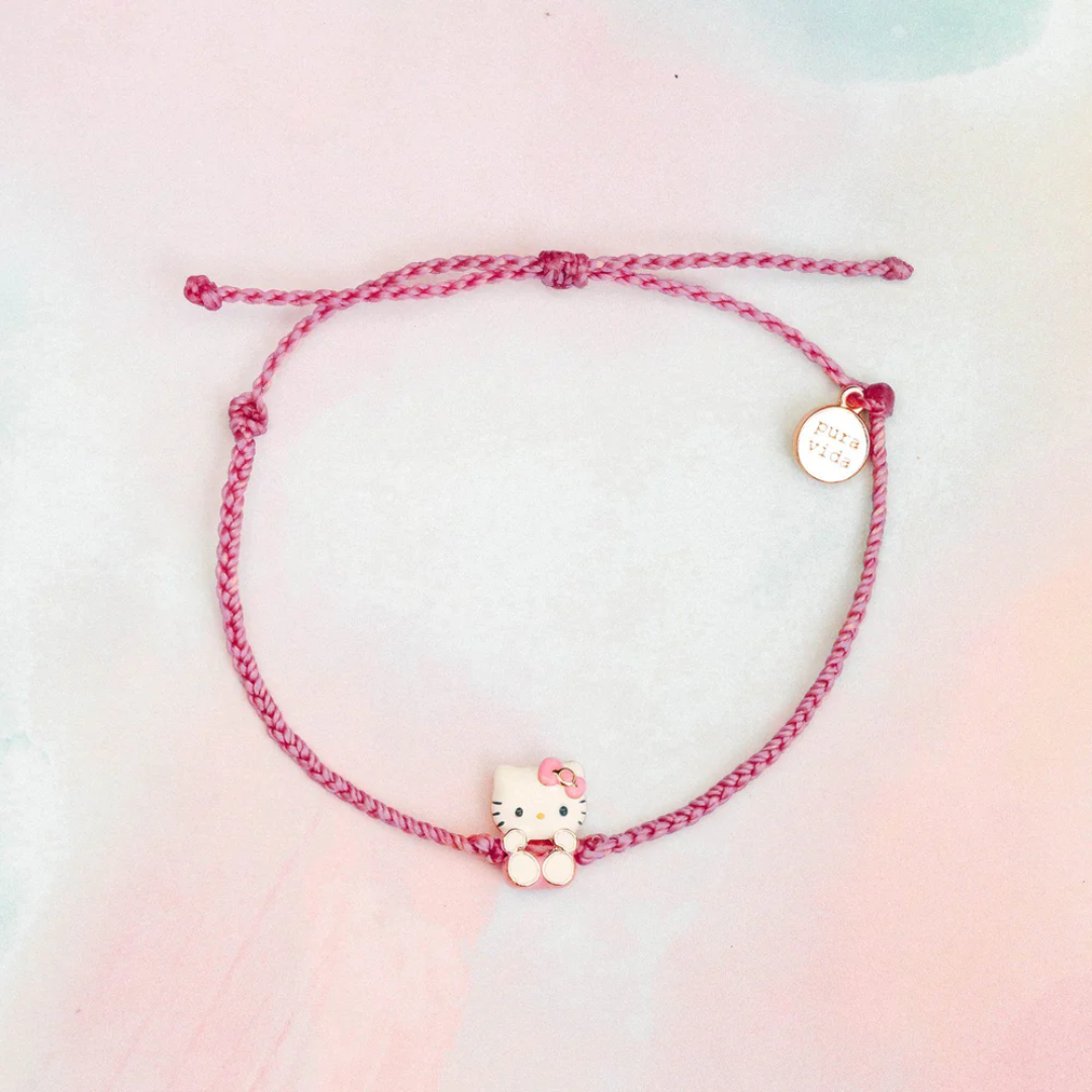 Hello Kitty Enamel Charm Bracelet