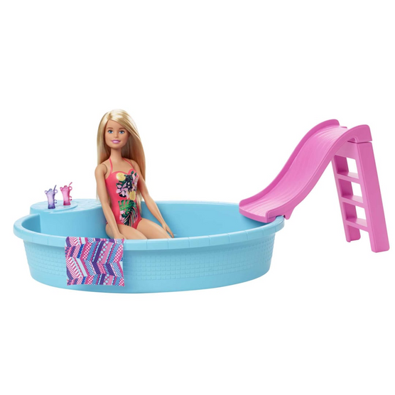 Barbie® Pool and Doll Playset