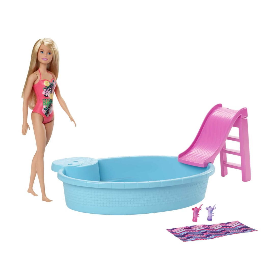 Barbie Pool and Doll Playset