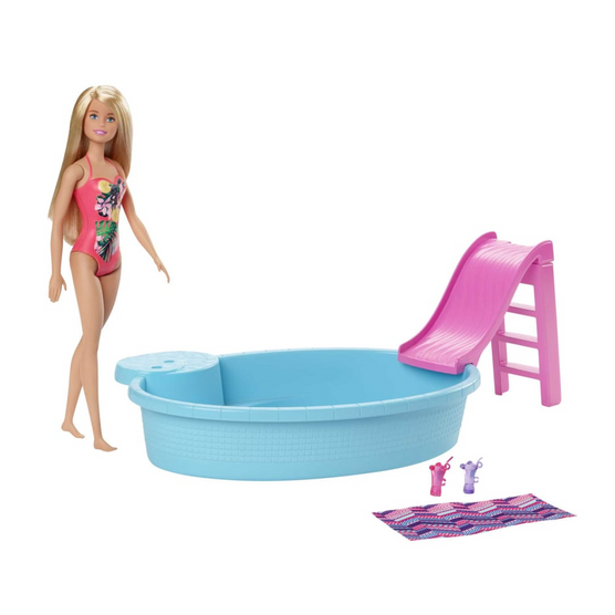 Barbie® Pool and Doll Playset