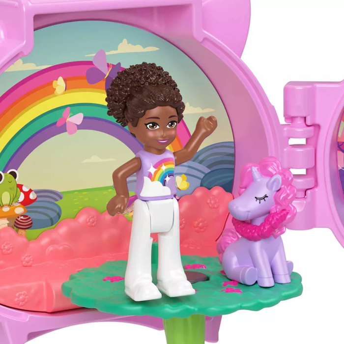 Polly Pocket Pet Connects Stackable Compact Playset - Assorted