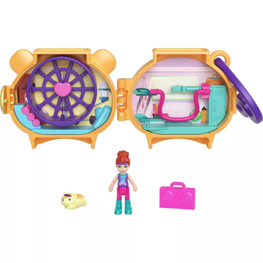 Polly Pocket Pet Connects Stackable Compact Playset - Assorted