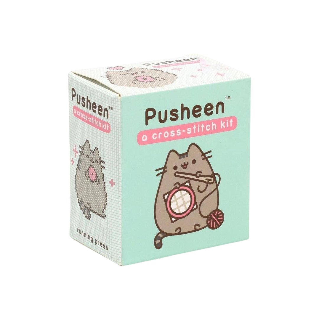(Miniature) Pusheen: A Cross-Stitch Kit