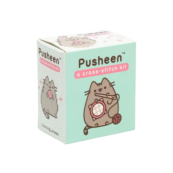 (Miniature) Pusheen: A Cross-Stitch Kit