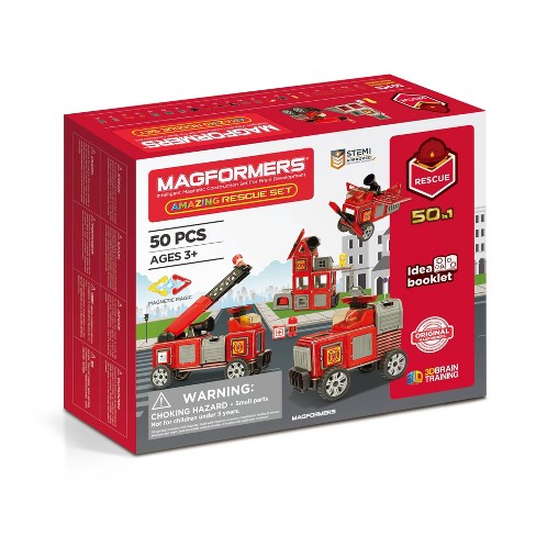 Amazing Rescue Magformer 50 Piece Set