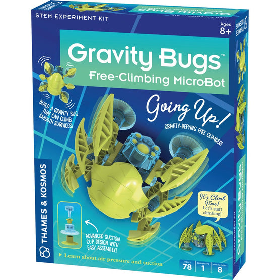Gravity Bugs Free-Climbing Micro-Bot