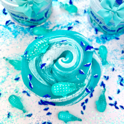 Kawaii Gummy Shark Jelly Creme Slime