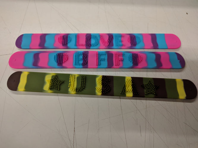 Slap Bracelet Tie Dye