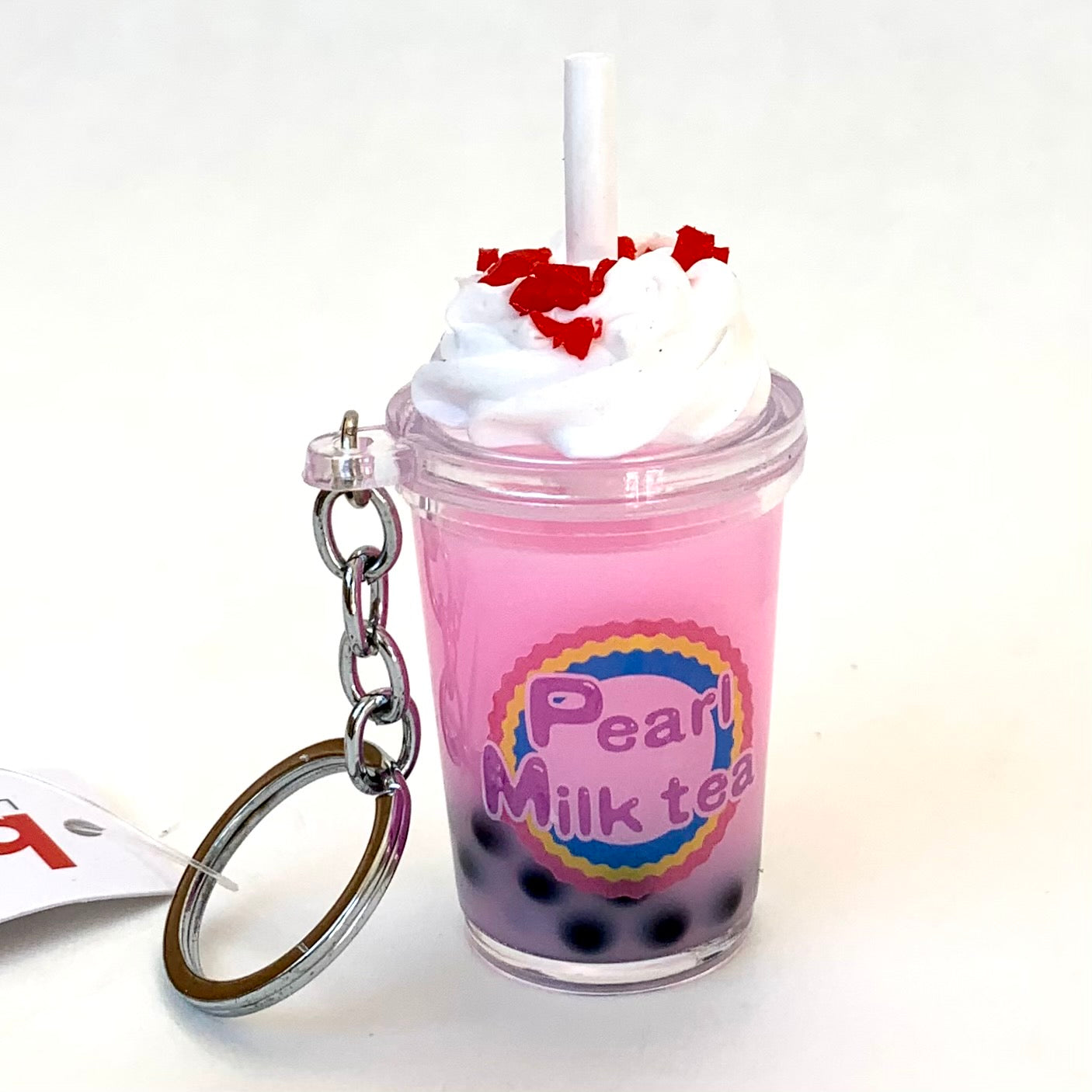 Boba Milk Drink Keychain