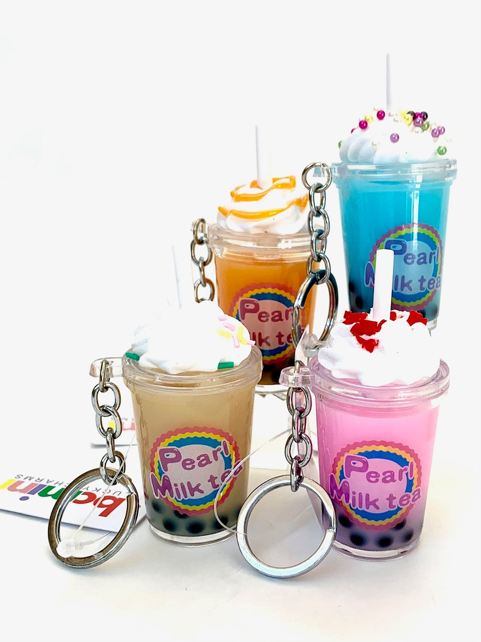 Boba Milk Drink Keychain — Learning Express Gifts