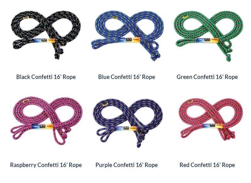 16 FT JUMP ROPE CONFETTI