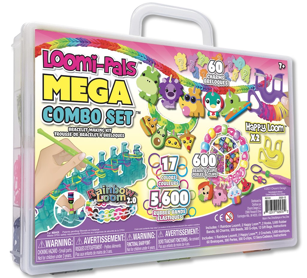 Rainbow Loom Loomi-Pals Mega Combo Set – School Crossing & Toy Station