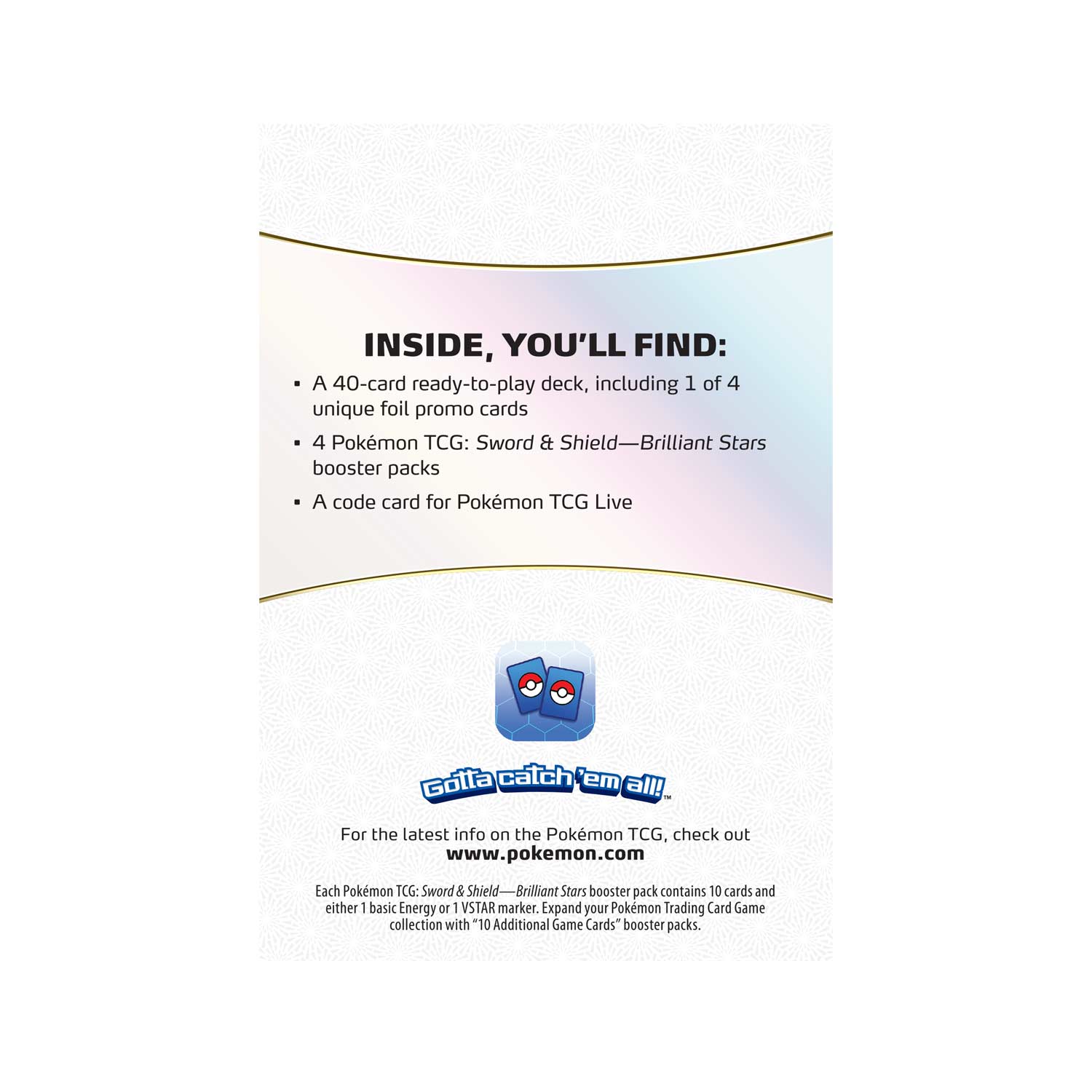 Pokemon TCG: Sword & Shield-Brilliant Stars Build & Battle Stadium