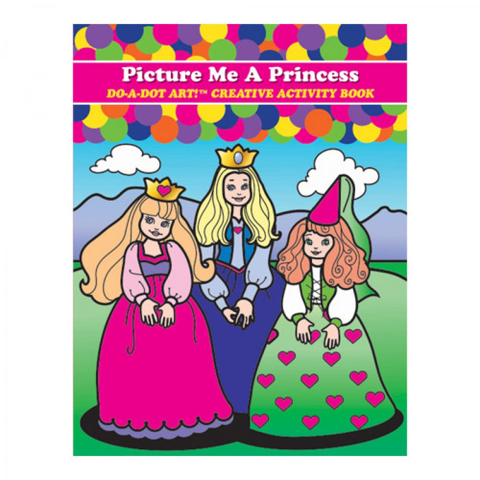 Do-A-Dot New Princess Coloring Book