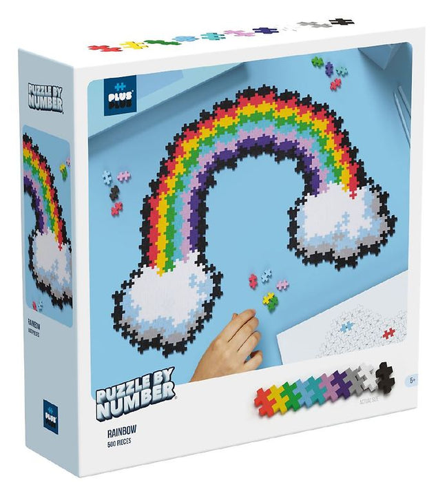Puzzle by Number - 500 Piece Rainbow
