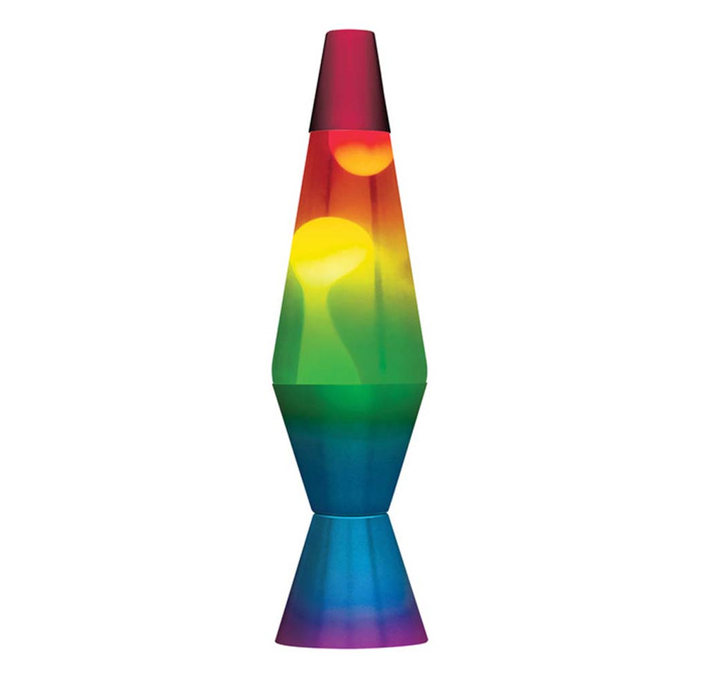 Gelach Arbeid strelen Rainbow Lava Lamp — Learning Express Gifts