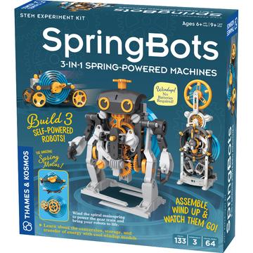 Springbots 3-in-1 Spring-Powered Machines