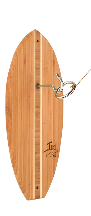 Tiki Toss Surfboard Hook & Ring Game