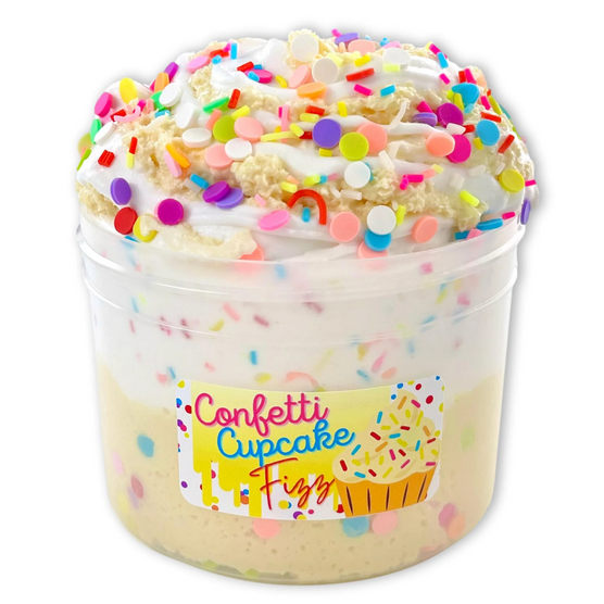 Confetti Cupcake Fizz Dope Slime