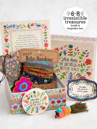 Make The World a Better Place Happy Box