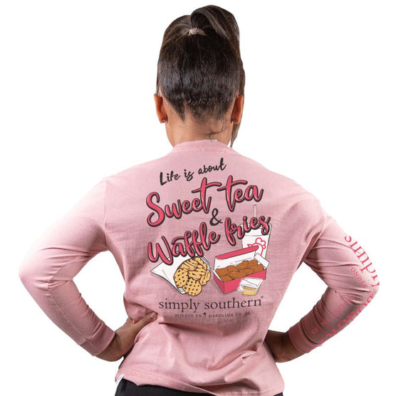 Simply Southern Teen/Adult Small Long Sleeve Shirt