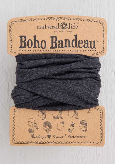 Charcoal Boho Bandeau