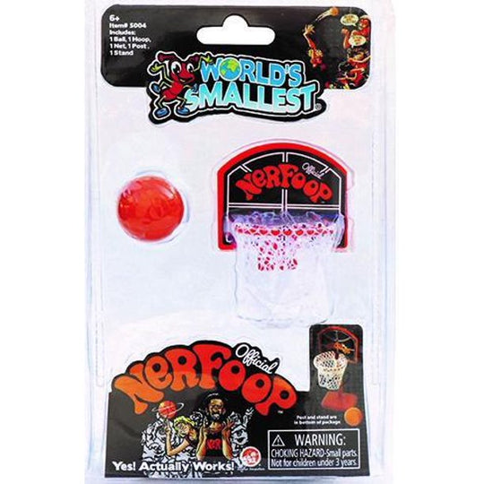 World's Smallest Nerf Basketball