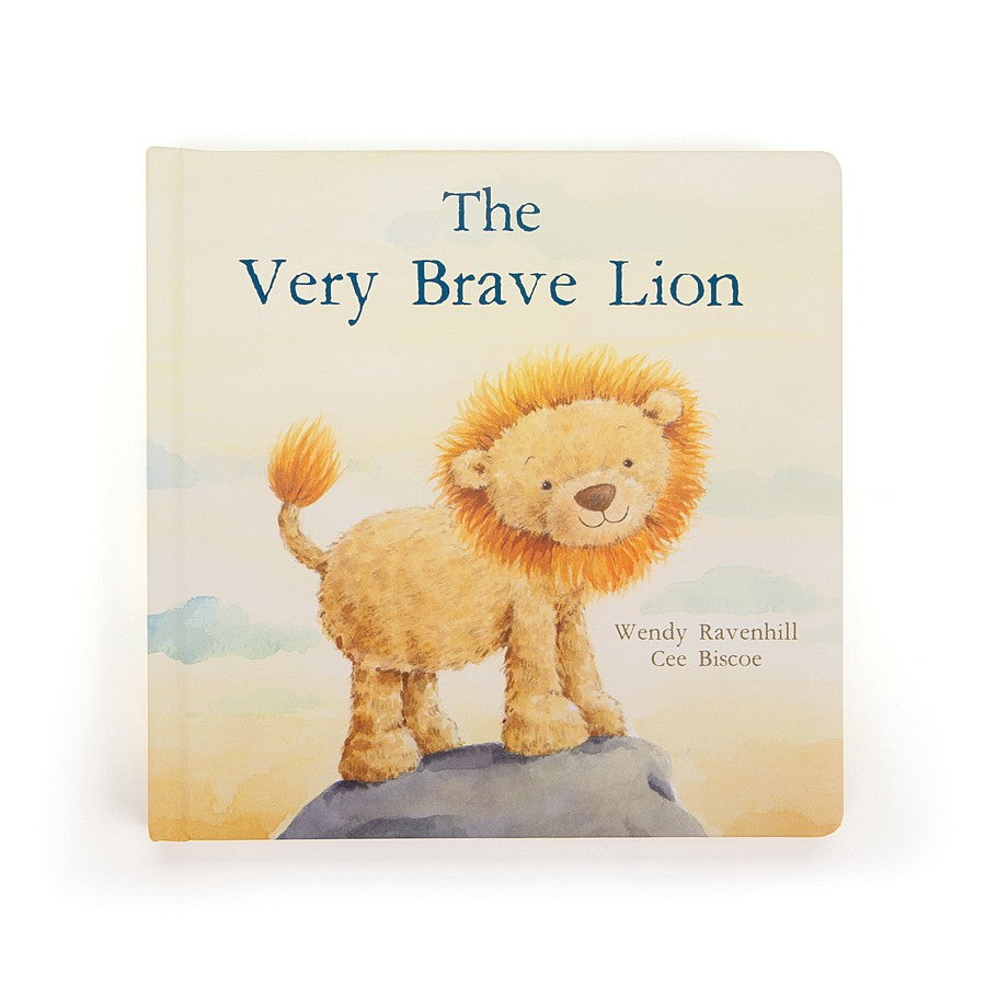 The Very Brave Lion Board Book JellyCat