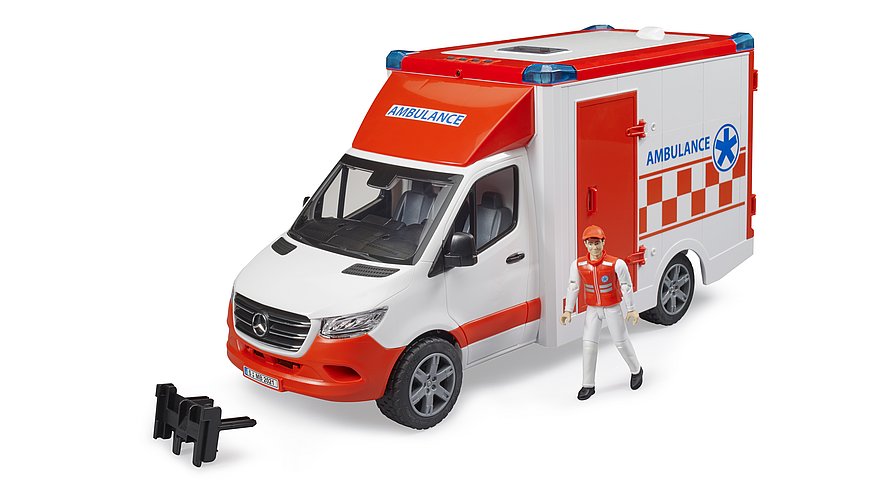 Bruder Ambulance Sprinter Driver
