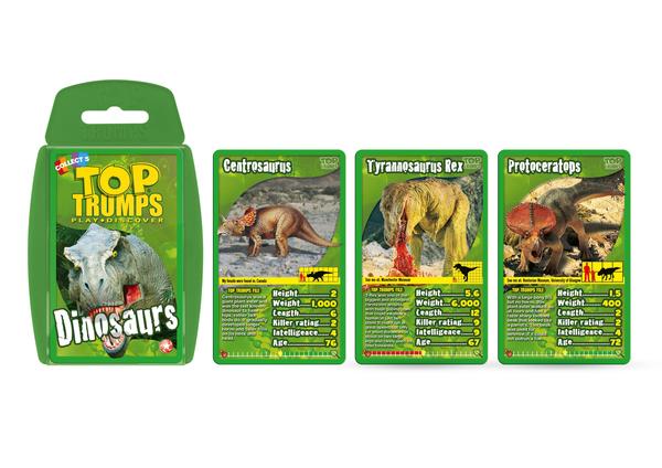 Dinosaurs Top Trumps