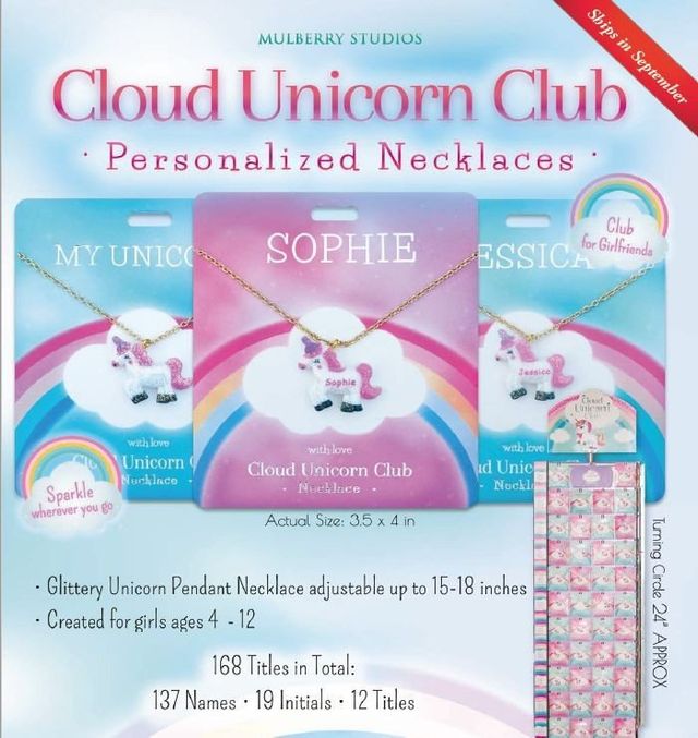 Cloud Unicorn Necklace